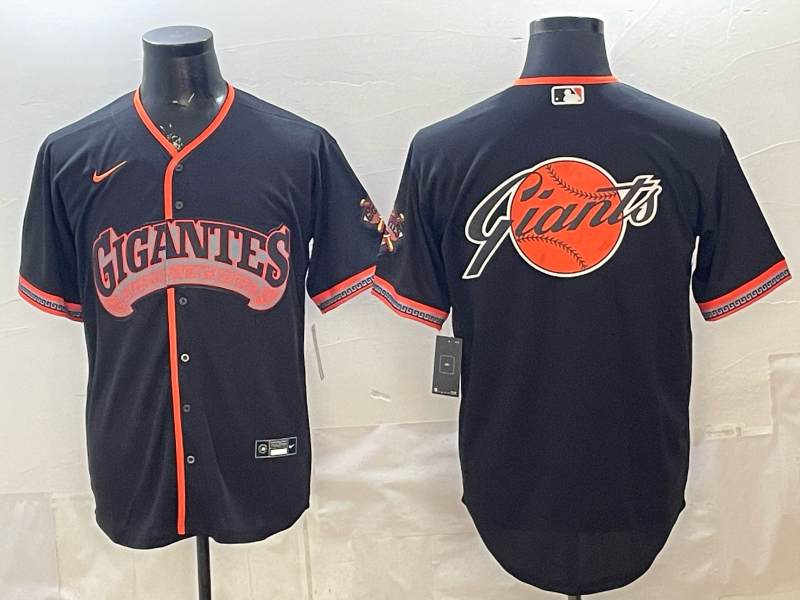 2026 Men Nike San Francisco Giants blank black Game MLB Jersey 0401007->milwaukee brewers->MLB Jersey